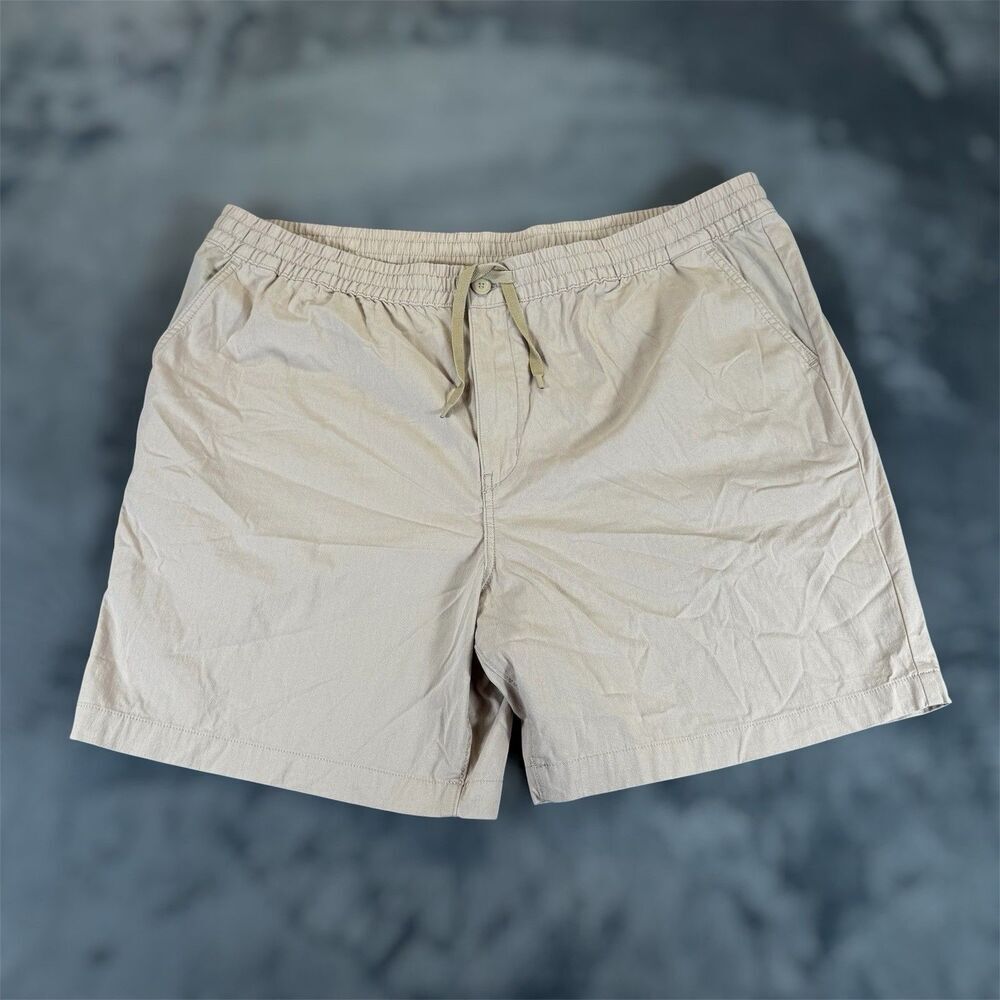 Patagonia Sz XXL All-Wear Hemp Volley Shorts Men Khaki Hiking Organic NWOT
